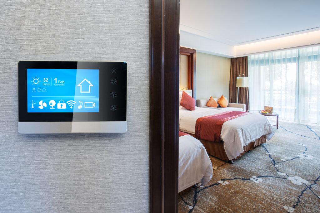 Smart hotel room controls 1