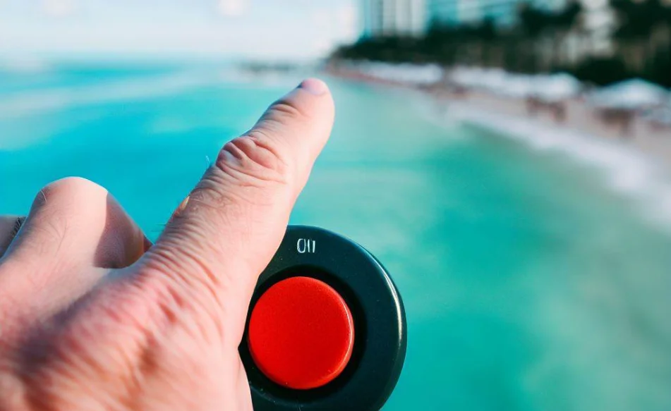 pressing Miami Beach Hotel Panic Button